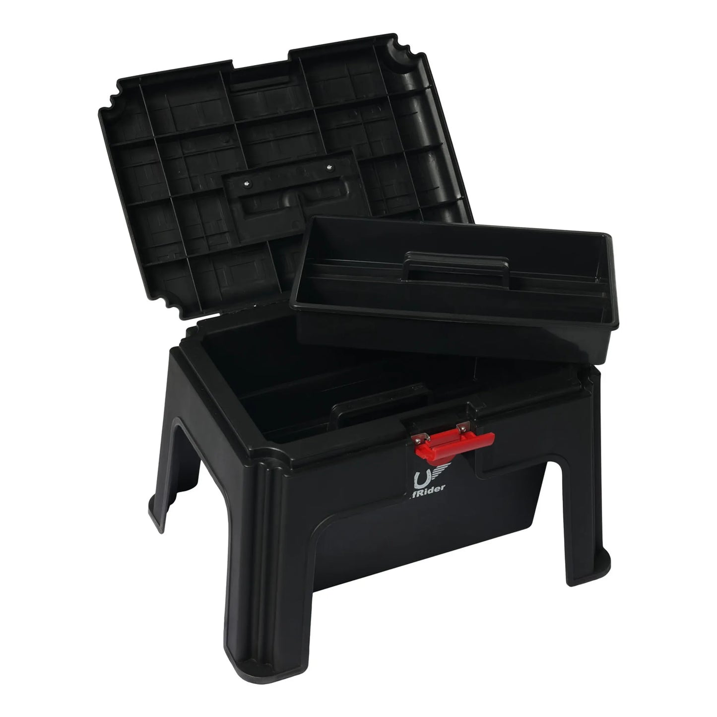 TuffRider Super Grooming Box With Stool-Black