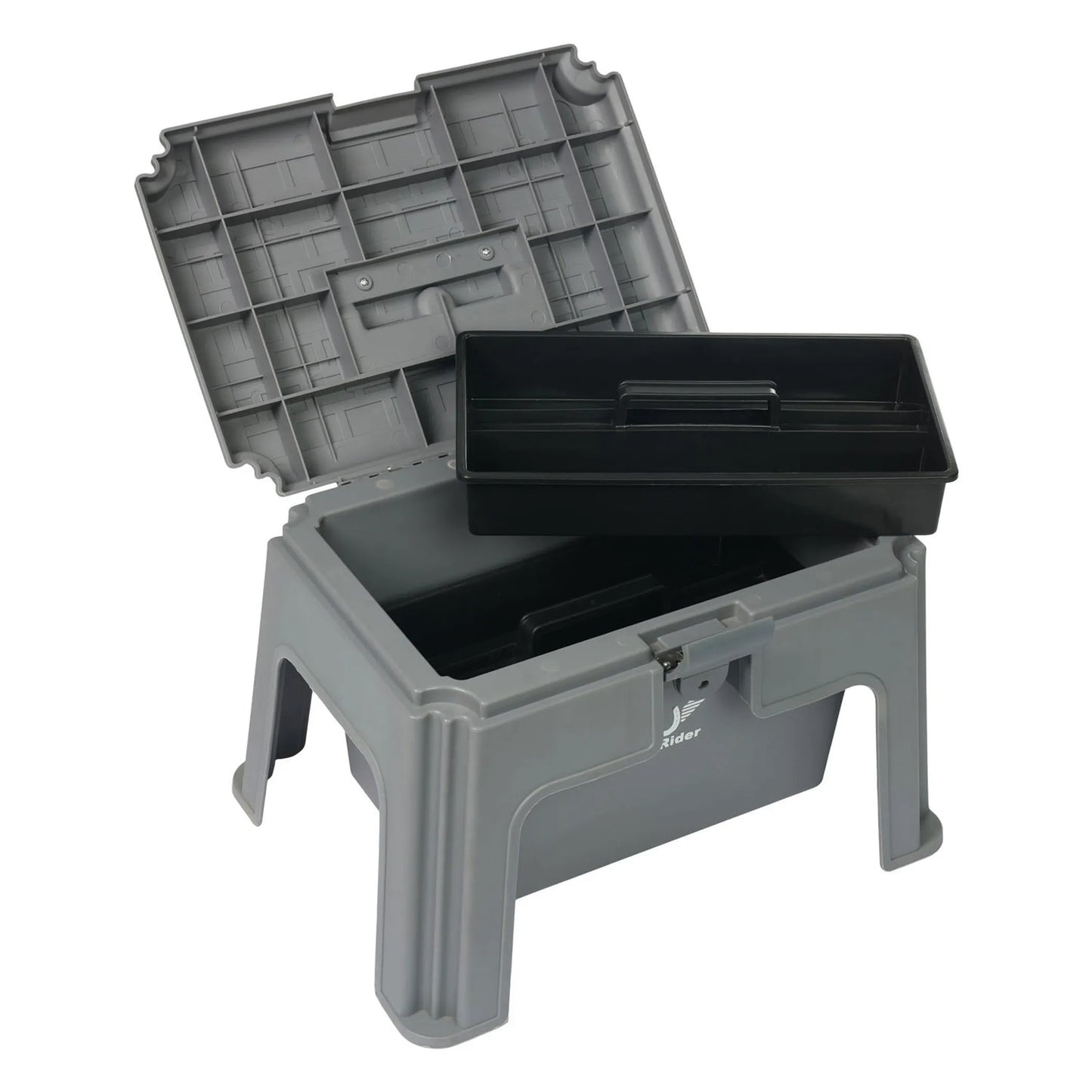 TuffRider Super Grooming Box With Stool-Black