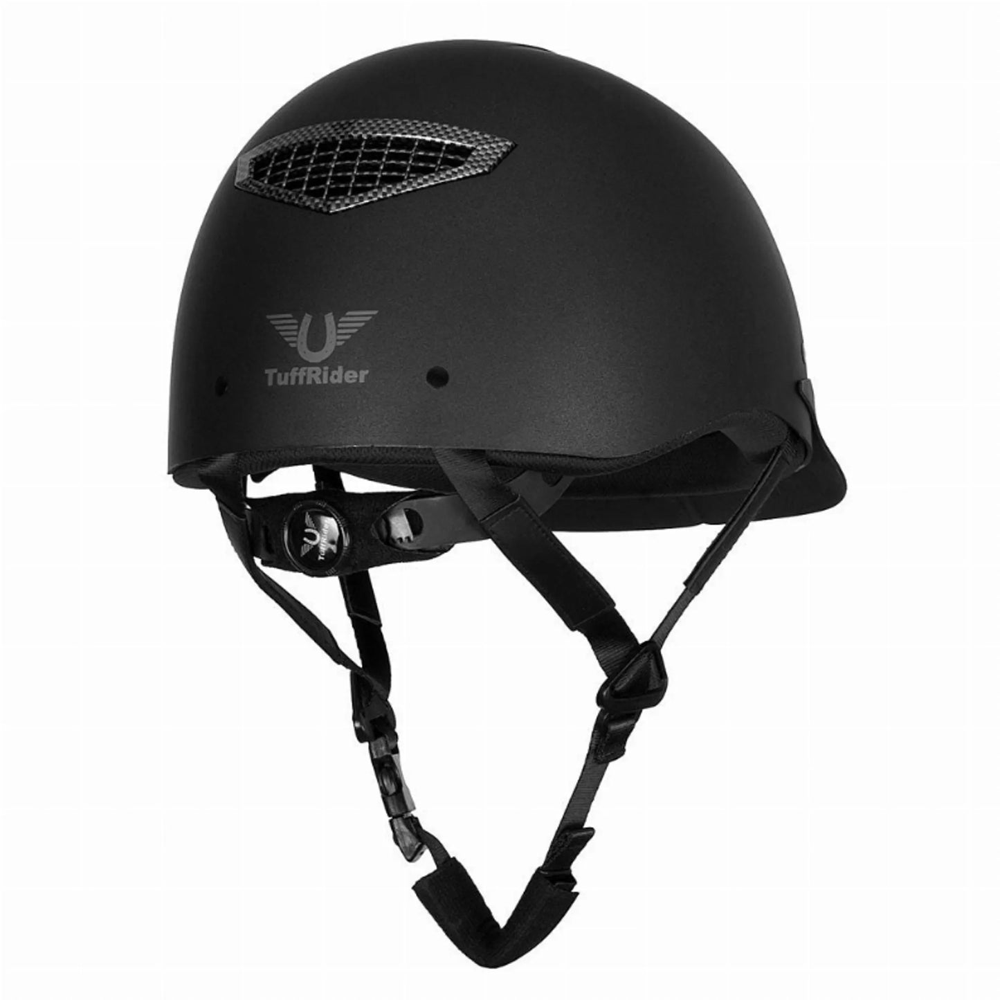 “SUFS Eligible” TuffRider Starter Horse Riding Helmet with Carbon Fiber Grill