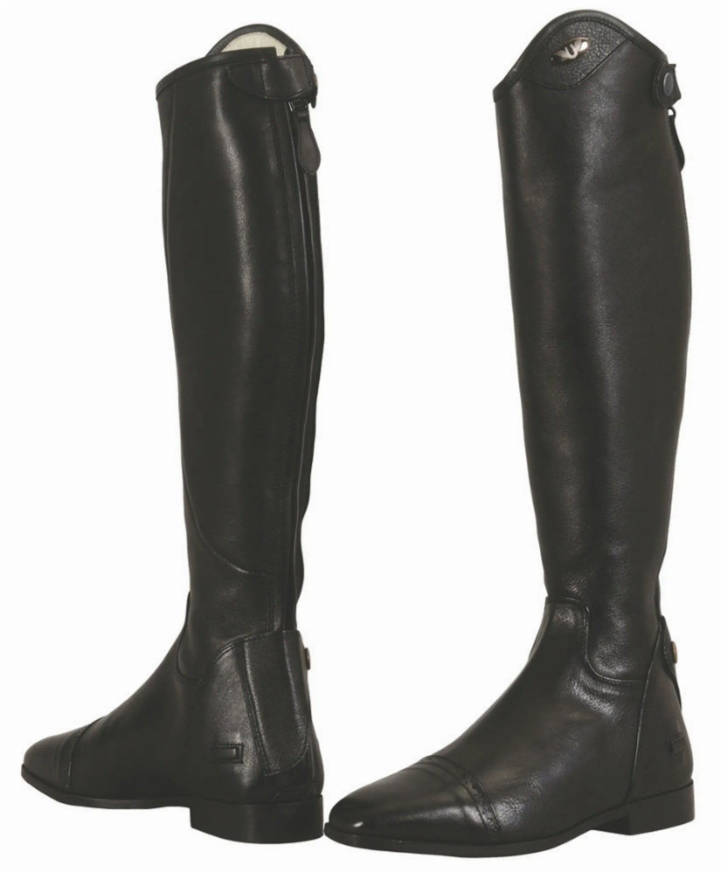 TuffRider Women Leather Regal Dress Boots - Color: Black | Pack Of: 1
