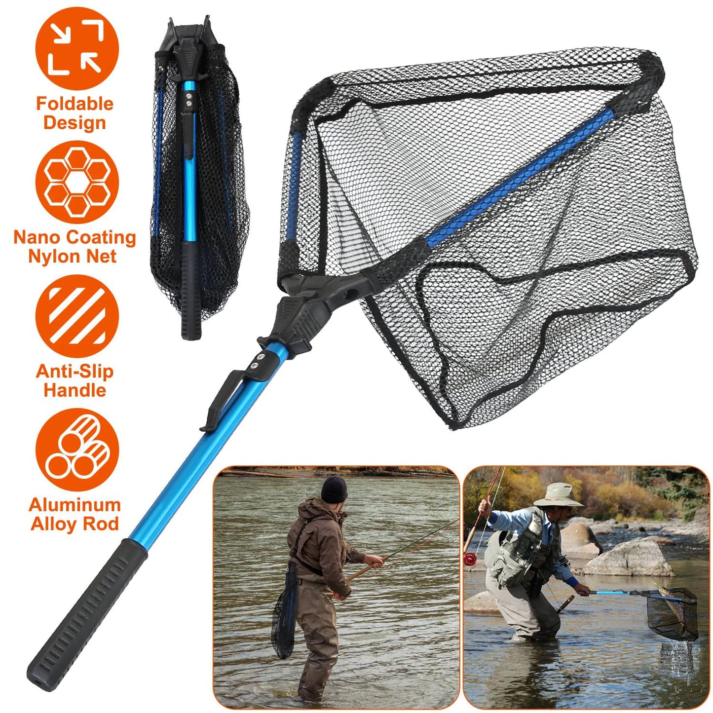 Foldable Fishing Net