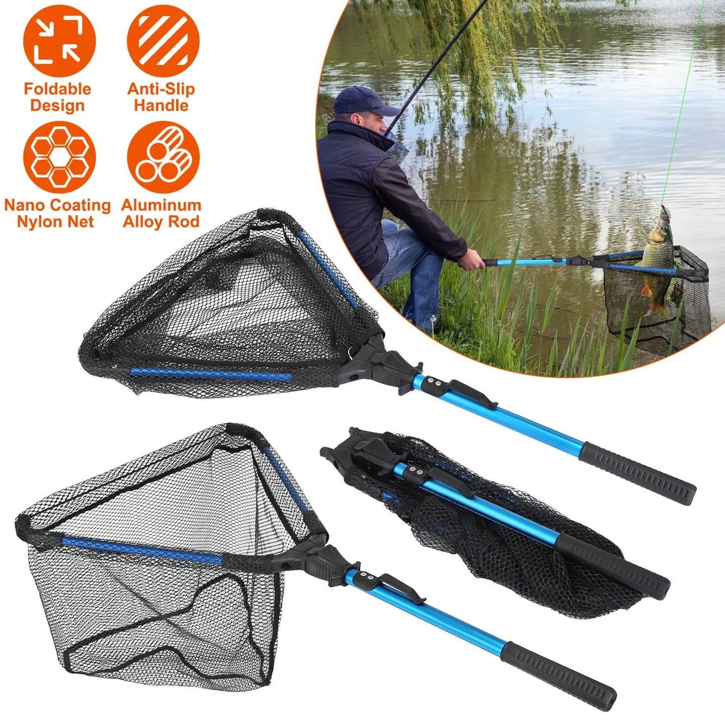 Foldable Fishing Net