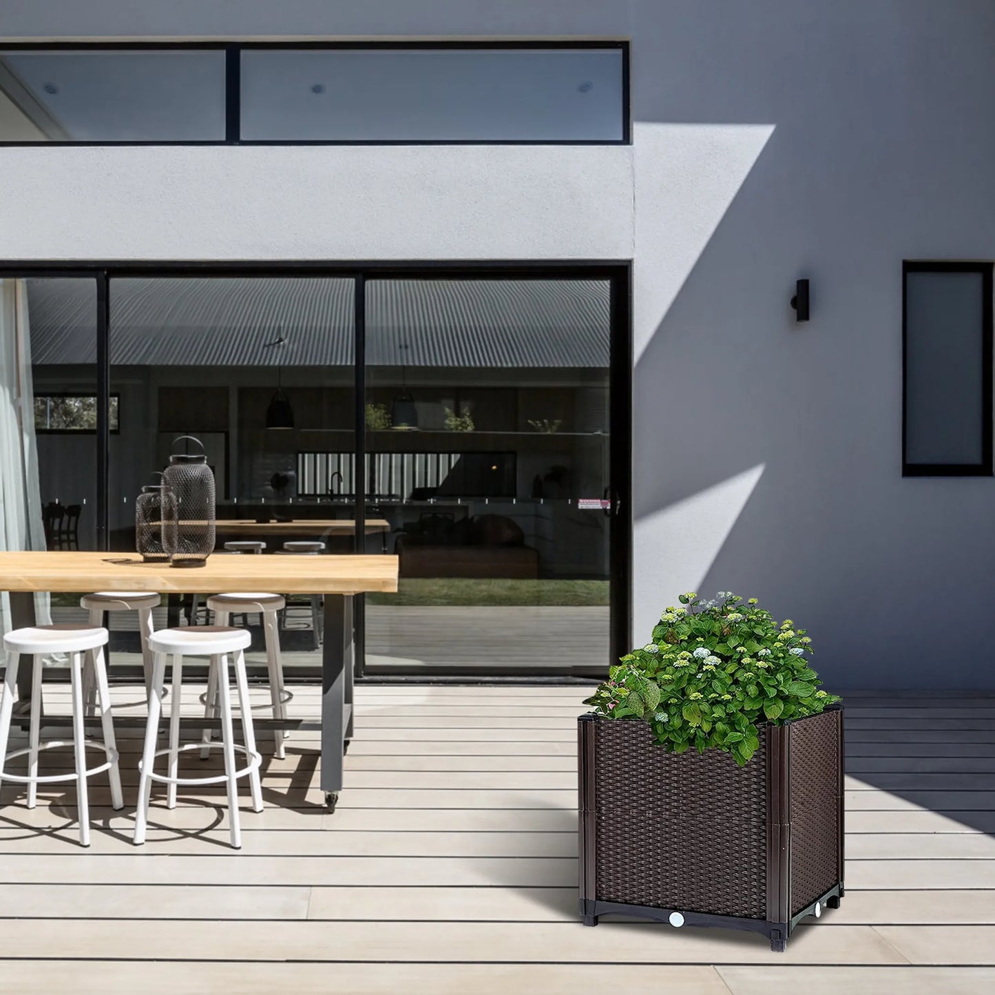 Raised Garden Bed Plant Growth Box