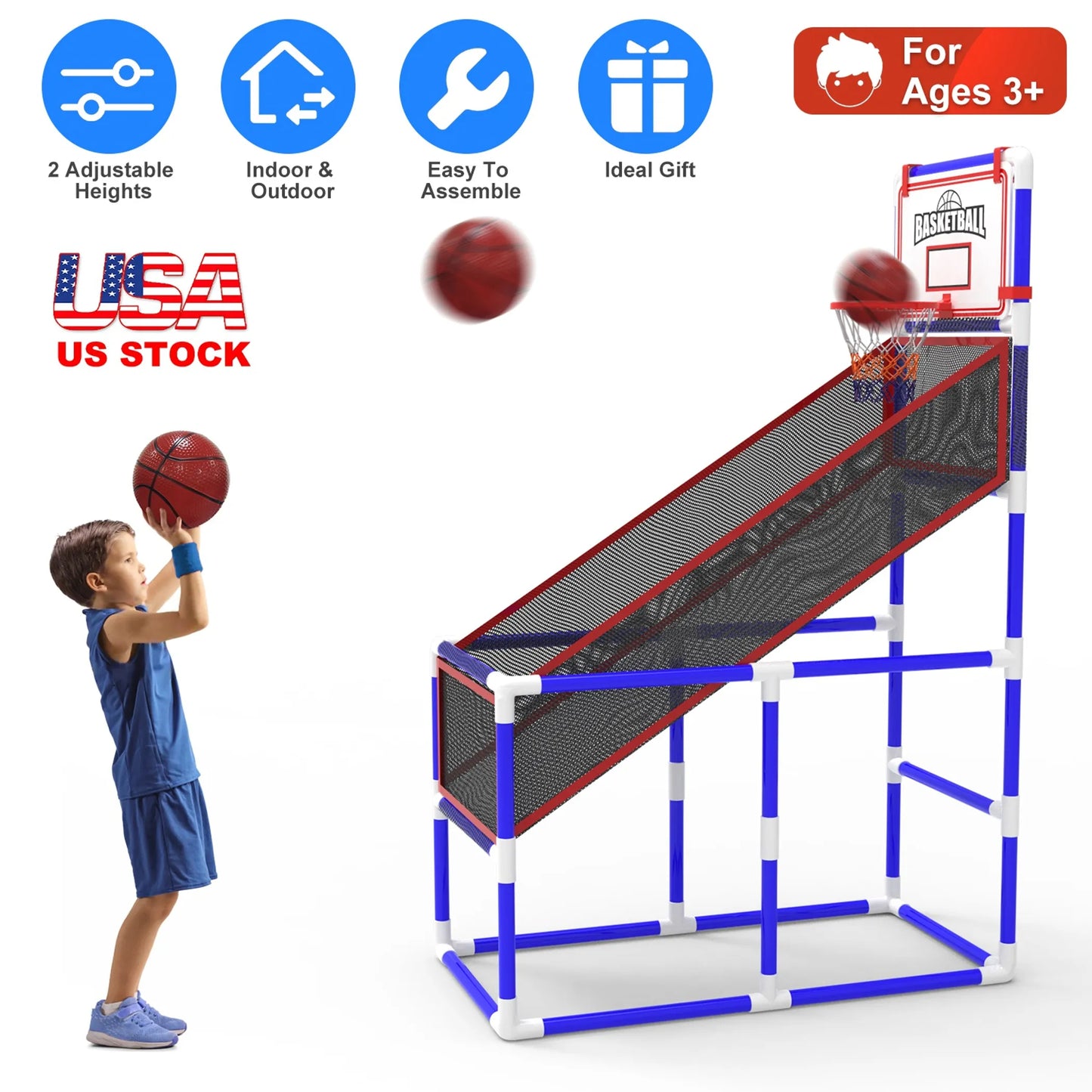 Kids\' Basketball Game Set