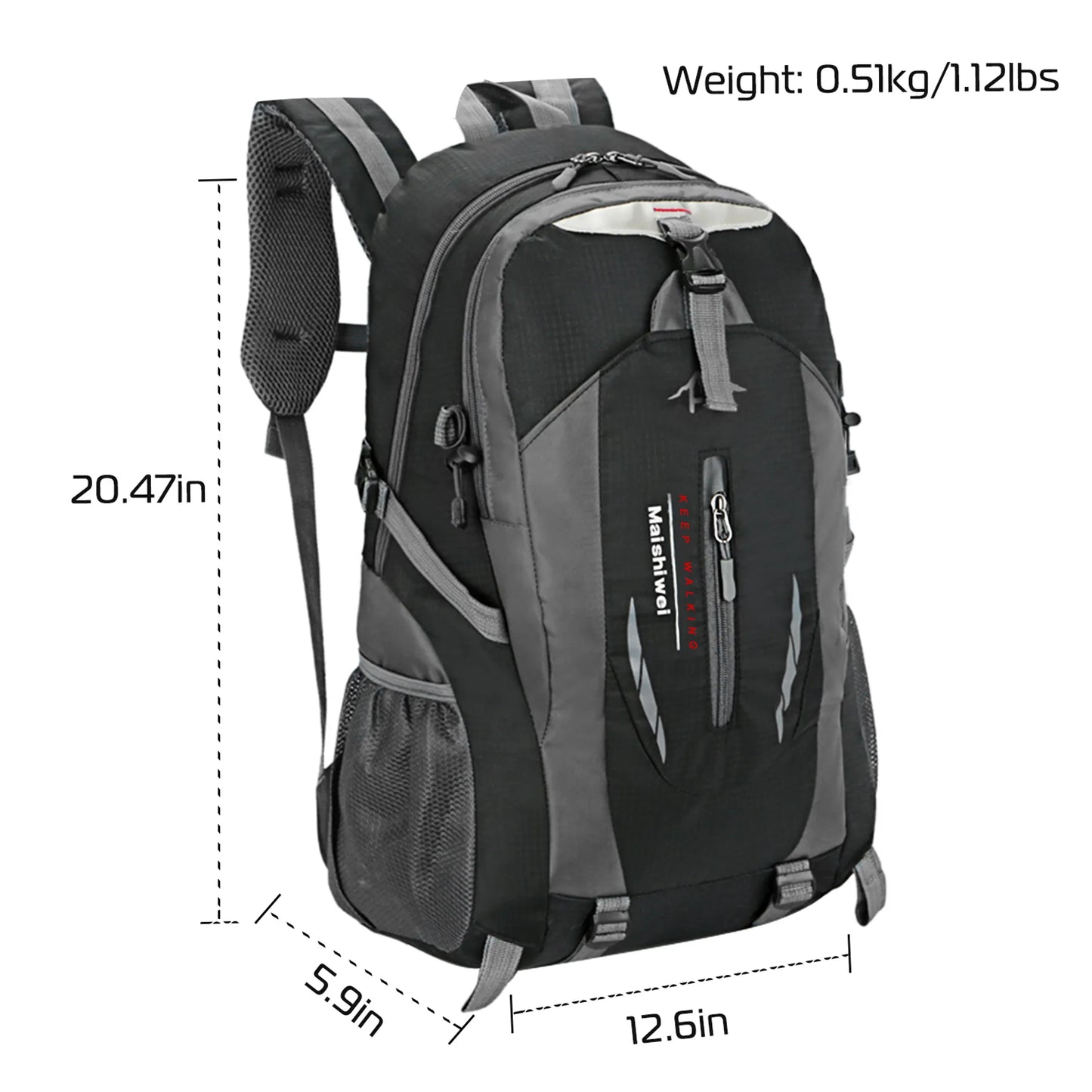 36L Outdoor Backpack Waterproof Daypack